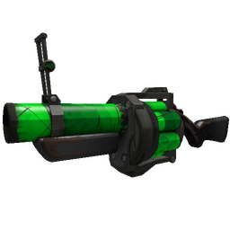 free tf2 item Health and Hell (Green) Grenade Launcher (Well-Worn)