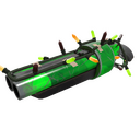Unusual Festivized Health and Hell (Green) Scattergun (Field-Tested) (Hot)