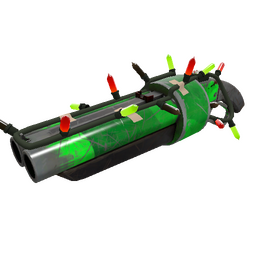 free tf2 item Festivized Health and Hell (Green) Scattergun (Well-Worn)
