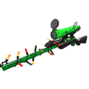 Strange Festivized Professional Killstreak Health and Hell (Green) Sniper Rifle (Factory New)