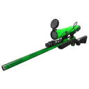 Unusual Specialized Killstreak Health and Hell (Green) Sniper Rifle (Field-Tested) (Isotope)