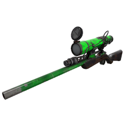 Health and Hell (Green) Sniper Rifle (Battle Scarred)