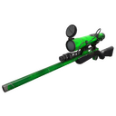 Unusual Health and Hell (Green) Sniper Rifle (Well-Worn)