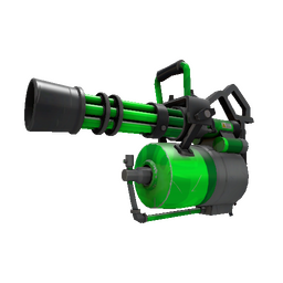 Health and Hell (Green) Minigun (Minimal Wear)