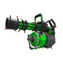 Strange Festivized Specialized Killstreak Health and Hell (Green) Minigun (Field-Tested)