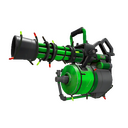 Strange Festivized Health and Hell (Green) Minigun (Minimal Wear)