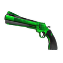 Strange Specialized Killstreak Health and Hell (Green) Revolver (Minimal Wear)