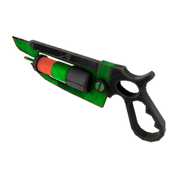 Killstreak Health and Hell (Green) Ubersaw (Field-Tested)