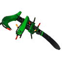 Unusual Festivized Professional Killstreak Health and Hell (Green) Jag (Field-Tested) (Cool)