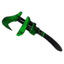 Strange Specialized Killstreak Health and Hell (Green) Jag (Well-Worn)