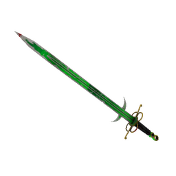 free tf2 item Health and Hell (Green) Claidheamh Mòr (Well-Worn)