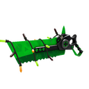 Strange Unusual Festivized Professional Killstreak Health and Hell (Green) Amputator (Minimal Wear) (Isotope)