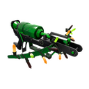 Strange Festivized Health and Hell (Green) Crusader's Crossbow (Well-Worn)