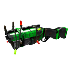 free tf2 item Strange Festivized Health and Hell (Green) Soda Popper (Well-Worn)