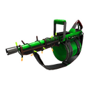 Strange Festivized Killstreak Health and Hell (Green) Tomislav (Well-Worn)