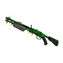 Strange Festivized Specialized Killstreak Health and Hell (Green) Family Business (Well-Worn)