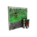 Unusual Health and Hell (Green) War Paint (Battle Scarred)