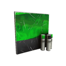 free tf2 item Strange Health and Hell (Green) War Paint (Minimal Wear)