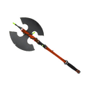Strange Festivized Professional Killstreak Health and Hell Scotsman's Skullcutter (Minimal Wear)