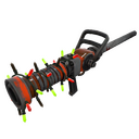Unusual Festivized Professional Killstreak Health and Hell Medi Gun (Well-Worn) (Isotope)