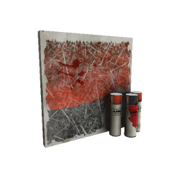 free tf2 item Strange Health and Hell War Paint (Battle Scarred)