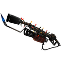 Unusual Festivized Professional Killstreak Sunriser Flame Thrower (Minimal Wear) (Isotope)
