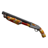 Unusual Cream Corned Shotgun (Battle Scarred) (Cool)