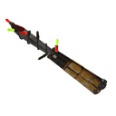 Strange Festivized Specialized Killstreak Cream Corned Knife (Well-Worn)