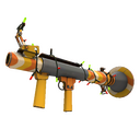 Unusual Festivized Killstreak Cream Corned Rocket Launcher (Minimal Wear) (Isotope)