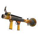 Unusual Killstreak Cream Corned Rocket Launcher (Well-Worn) (Isotope)