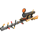 Strange Unusual Festivized Professional Killstreak Cream Corned Sniper Rifle (Field-Tested) (Isotope)