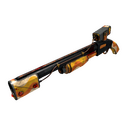 Strange Unusual Professional Killstreak Cream Corned Rescue Ranger (Battle Scarred) (Isotope)