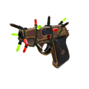 Strange Festivized Professional Killstreak Local Hero Pistol (Well-Worn)