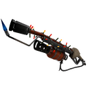 Strange Unusual Festivized Professional Killstreak Team Serviced Flame Thrower (Field-Tested) (Isotope)