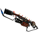 Strange Festivized Team Serviced Flame Thrower (Well-Worn)