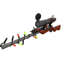 Strange Festivized Specialized Killstreak Team Serviced Sniper Rifle (Well-Worn)