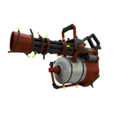 Unusual Festivized Team Serviced Minigun (Factory New) (Hot)
