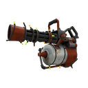Strange Unusual Festivized Professional Killstreak Team Serviced Minigun (Field-Tested) (Hot)