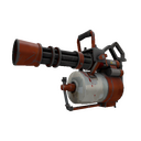 Unusual Killstreak Team Serviced Minigun (Well-Worn) (Hot)