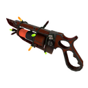 Unusual Festivized Professional Killstreak Team Serviced Übersaw (Well-Worn) (Cool)
