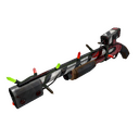 Unusual Festivized Professional Killstreak Bomb Carrier Rescue Ranger (Battle Scarred) (Isotope)