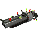 Unusual Festivized Killstreak Secretly Serviced Scattergun (Battle Scarred) (Isotope)