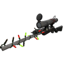 Strange Festivized Secretly Serviced Sniper Rifle (Well-Worn)