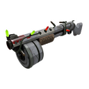 Strange Festivized Specialized Killstreak Steel Brushed Panic Attack (Well-Worn)