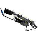 Strange Festivized Specialized Killstreak Steel Brushed Flame Thrower (Field-Tested)
