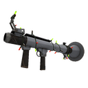 Strange Festivized Specialized Killstreak Steel Brushed Rocket Launcher (Field-Tested)