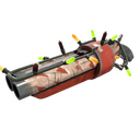 Unusual Festivized Specialized Killstreak Team Charged Scattergun (Well-Worn) (Hot)