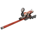 Strange Killstreak Team Charged Sniper Rifle (Well-Worn)