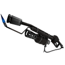 Unusual Graphite Gripped Flame Thrower (Minimal Wear) (Isotope)