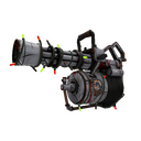 Strange Festivized Mechanized Monster Minigun (Battle Scarred)